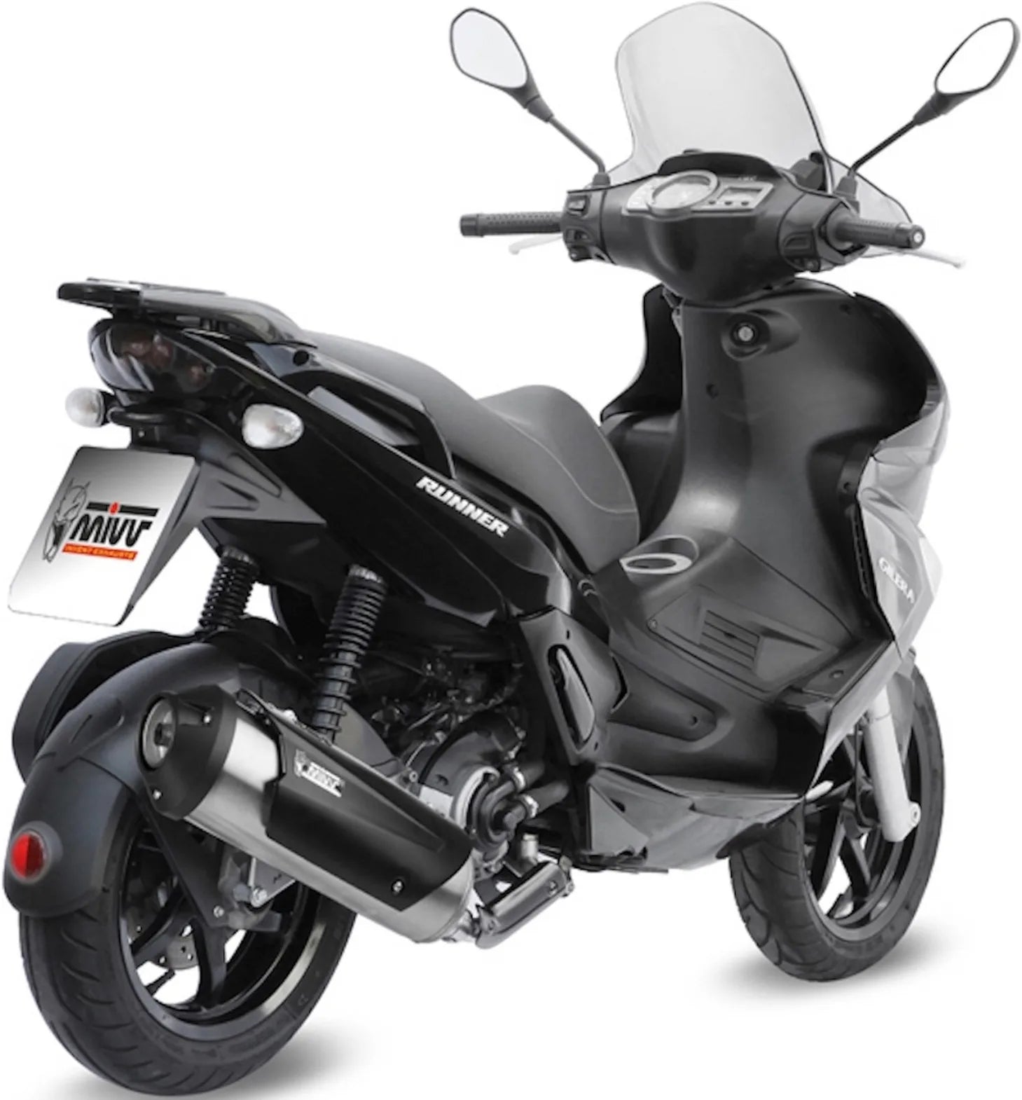 Système D'Échappement Complet Avec Catalyseur Et Homologation Acoustique Urban Acier - Mivv Compatible Avec Gilera Nexus 250 (2006-2007)