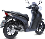 Système D'Échappement Complet Sans Catalyseur Et Homologué Au Niveau Sonore Urban Acier - Mivv Compatible Avec Honda Sh 125 (2002-2012)