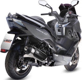 Système D'Échappement Complet Avec Catalyseur Et Homologation Acoustique Urban Acier - Mivv Compatible Avec Kymco Xciting 400 (2013-2016)
