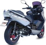 Complete Catalytic Exhaust System With Sound Certification Urban Stainless Steel - Mivv Compatible With Kymco Xciting 250 (2006-2007)