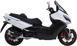 Complete Catalytic Exhaust System With Sound Certification Urban Stainless Steel - Mivv Compatible With Kymco Xciting 500 (2005-2014)