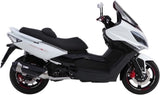 Système D'Échappement Complet Avec Catalyseur Et Homologation Acoustique Urban Acier - Mivv Compatible Avec Kymco Xciting 500 (2005-2014)