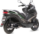 Système D'Échappement Complet Sans Catalyseur Et Homologué Au Niveau Sonore Urban Acier - Mivv Compatible Avec Kymco Downtown 300 (2009-2012)