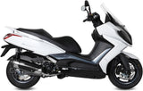 Système D'Échappement Complet Sans Catalyseur Et Homologué Au Niveau Sonore Urban Acier - Mivv Compatible Avec Kymco Downtown 350 (2015-2016)