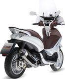 Complete Catalytic Exhaust System With Sound Certification Urban Stainless Steel - Mivv Compatible With Piaggio Beverly 300 (2010-2013)