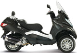 Système D'Échappement Complet Sans Catalyseur Et Homologué Au Niveau Sonore Urban Acier - Mivv Compatible Avec Piaggio X-Evo 125 (2007-2008)