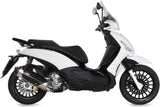 Système D'Échappement Complet Avec Catalyseur Et Homologation Acoustique Urban Acier - Mivv Compatible Avec Piaggio Beverly 125 (2014-2016)