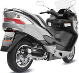 Système D'Échappement Complet Avec Catalyseur Et Homologation Acoustique Urban Acier - Mivv Compatible Avec Suzuki An 400 Burgman (2006-2016)