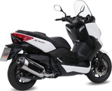 Système D'Échappement Non Catalysé Et Homologué Au Niveau Sonore Urban Acier - Mivv Compatible Avec Yamaha X-Max 400 (2013-2016)