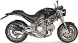 Double Sortie D'Échappement Homologuée Au Niveau Sonore Gp Carbon - Mivv Compatible Avec Ducati Monster 800 (2003-2005)