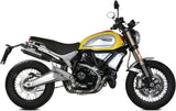 Dual Exhaust System With Sound Certification Gppro Carbon - Mivv Compatible With Ducati Scrambler 1100 (2018-2020)