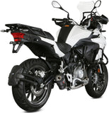 Système D'Échappement Homologué Au Niveau Sonore Oval Carbon Carbon - Mivv Compatible Avec Benelli Trk 502 (2017-2024)
