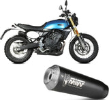 Exhaust Tip With Noise Certification X-M1 Steel Black - Mivv Compatible With Fantic Motor Caballero 700 (2024)