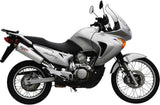 Système D'Échappement Catalytique Avec Homologation Acoustique Oval Acier - Mivv Compatible Avec Honda Xlv 650 Transalp (2000-2004)