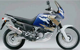 Système D'Échappement Homologué Au Niveau Sonore Oval Acier - Mivv Compatible Avec Honda Xrv 750 Africa Twin (1993-2002)