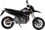 Double Sortie D'Échappement Homologuée Au Niveau Sonore Gp Carbon - Mivv Compatible Avec Honda Fmx 650 (2005-2006)