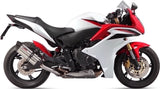 Système D'Échappement Homologué Au Niveau Sonore Suono Acier Carbon - Mivv Compatible Avec Honda Hornet 600 (2007-2013)