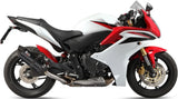 Système D'Échappement Homologué Au Niveau Sonore Suono Acier Noir Carbon - Mivv Compatible Avec Honda Hornet 600 (2007-2013)