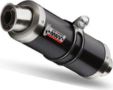Système D'Échappement Homologué Au Niveau Sonore Gp Acier Noir - Mivv Compatible Avec Honda Cbr 1000 Rr (2008-2013)