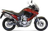 Système D'Échappement Non Catalysé Et Homologué Au Niveau Sonore Oval Acier - Mivv Compatible Avec Honda Xlv 700 Transalp (2008-2013)