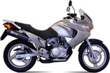 Système D'Échappement Homologué Au Niveau Sonore Oval Carbon Carbon - Mivv Compatible Avec Honda Xl 125 Varadero (2007-2011)