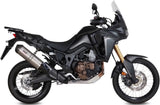 Système D'Échappement Homologué Au Niveau Sonore Oval Titanium Carbon - Mivv Compatible Avec Honda Crf 1000 L Africa Twin (2016-2019)