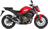 Système D'Échappement Homologué Au Niveau Sonore Gp Carbon - Mivv Compatible Avec Honda Cb 500 F (2016-2018)