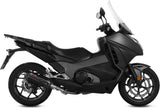 Système D'Échappement Homologué Au Niveau Sonore Suono Acier Noir Carbon - Mivv Compatible Avec Honda Nc 750 X (2016-2022)