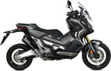 Système D'Échappement Complet Sans Catalyseur Et Homologué Au Niveau Sonore Delta Race Acier Noir Carbon - Mivv Compatible Avec Honda X-Adv 750 (2017-2024)