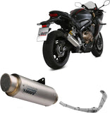 Système D'Échappement Complet Sans Catalyseur Et Homologué Au Niveau Sonore Gppro Titanium - Mivv Compatible Avec Honda Cbr 650 R (2019-2023)