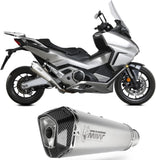 Système D'Échappement Homologué Au Niveau Sonore Delta Race Acier Carbon - Mivv Compatible Avec Honda Forza 750 (2021-2024)