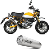 Système D'Échappement Complet Avec Catalyseur Et Homologation Acoustique X-M1 Titanium - Mivv Compatible Avec Honda Monkey (2018-2024)
