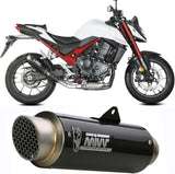Système D'Échappement Homologué Au Niveau Sonore Gppro Carbon - Mivv Compatible Avec Honda Cb 750 Hornet (2023-2024)