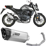 Système D'Échappement Complet Sans Catalyseur Et Homologué Au Niveau Sonore Sr-1 Acier - Mivv Compatible Avec Honda Cb 750 Hornet (2023-2024)