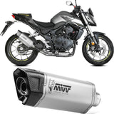 Système D'Échappement Homologué Au Niveau Sonore Sr-1 Acier - Mivv Compatible Avec Honda Cb 750 Hornet (2023-2024)
