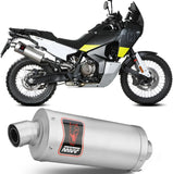 Système D'Échappement Homologué Au Niveau Sonore Dakar Acier - Mivv Compatible Avec Husqvarna Norden 901 (2022-2024)
