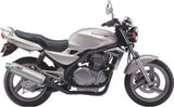 Système D'Échappement Homologué Au Niveau Sonore Oval Acier - Mivv Compatible Avec Kawasaki Er-5 500 (1997-2006)