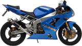 Système D'Échappement Homologué Au Niveau Sonore Gp Carbon - Mivv Compatible Avec Kawasaki Zx 6R 636 (2003-2004)