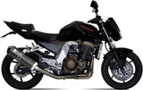 Système D'Échappement Homologué Au Niveau Sonore Oval Carbon Carbon - Mivv Compatible Avec Kawasaki Z 750 (2004-2006)
