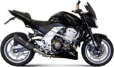 Système D'Échappement Non Catalysé Et Homologué Au Niveau Sonore Suono Acier Noir Carbon - Mivv Compatible Avec Kawasaki Z 750 (2007-2014)