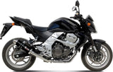 Système D'Échappement Catalytique Avec Homologation Acoustique Gp Acier Noir - Mivv Compatible Avec Kawasaki Z 750 (2007-2014)