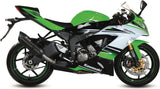 Système D'Échappement Non Catalysé Et Homologué Au Niveau Sonore Suono Acier Noir Carbon - Mivv Compatible Avec Kawasaki Zx 6R 636 (2013-2016)