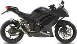 Système D'Échappement Homologué Au Niveau Sonore Gp Carbon - Mivv Compatible Avec Kawasaki Ninja 300 (2013-2016)