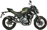 Système D'Échappement Complet Avec Catalyseur Et Homologation Acoustique Gppro Carbon - Mivv Compatible Avec Kawasaki Z 650 (2017-2023)