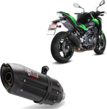 Système D'Échappement Homologué Au Niveau Sonore Suono Acier Noir Carbon - Mivv Compatible Avec Kawasaki Z 900 (2017-2024)