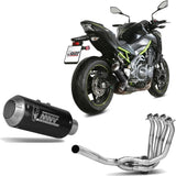 Système D'Échappement Complet Sans Catalyseur Et Homologué Au Niveau Sonore Mk3 Carbon - Mivv Compatible Avec Kawasaki Z 900 (2017-2019)