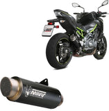 Système D'Échappement Homologué Au Niveau Sonore Gppro Acier Noir - Mivv Compatible Avec Kawasaki Z 900 (2017-2024)