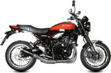 Système D'Échappement Complet Sans Catalyseur Et Homologué Au Niveau Sonore Gppro Acier Noir - Mivv Compatible Avec Kawasaki Z 900 Rs (2018-2024)
