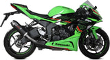 Système D'Échappement Homologué Au Niveau Sonore Ak-1 Carbon Carbon - Mivv Compatible Avec Kawasaki Ninja Zx-6 R (2021-2024)