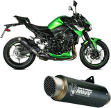 Système D'Échappement Homologué Au Niveau Sonore Gppro Acier Noir - Mivv Compatible Avec Kawasaki Z 900 (2020-2024)